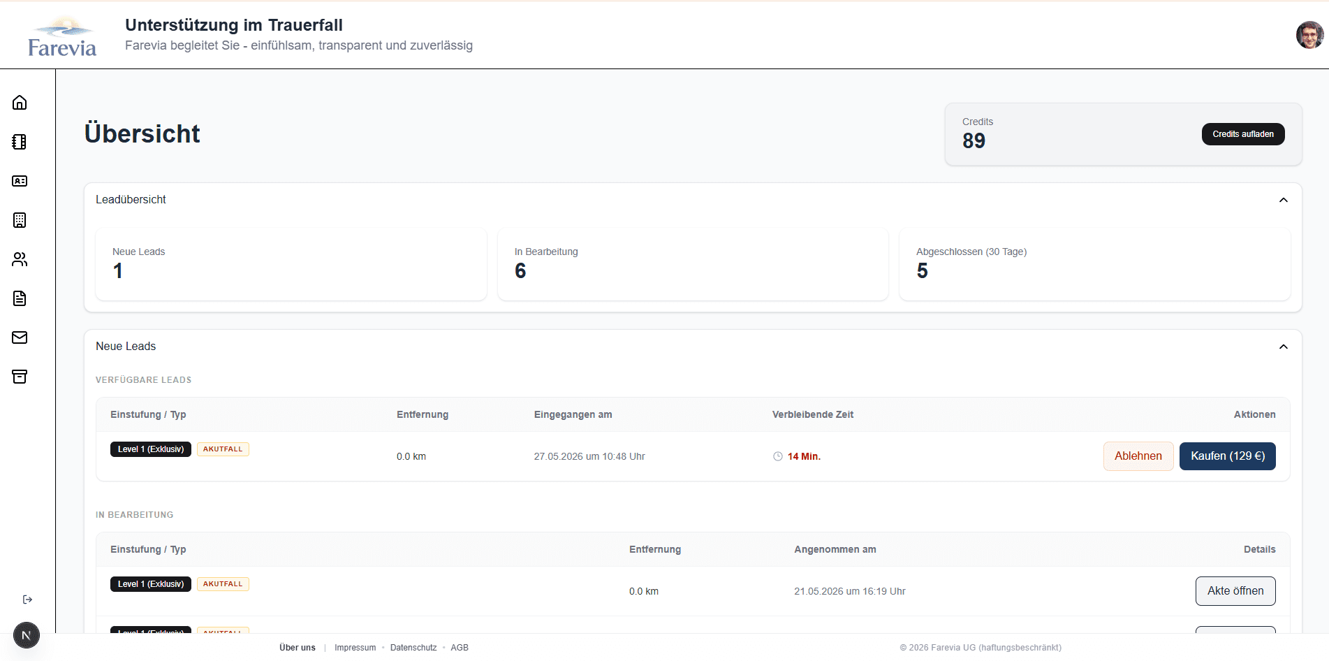 Das Partnerdashboard